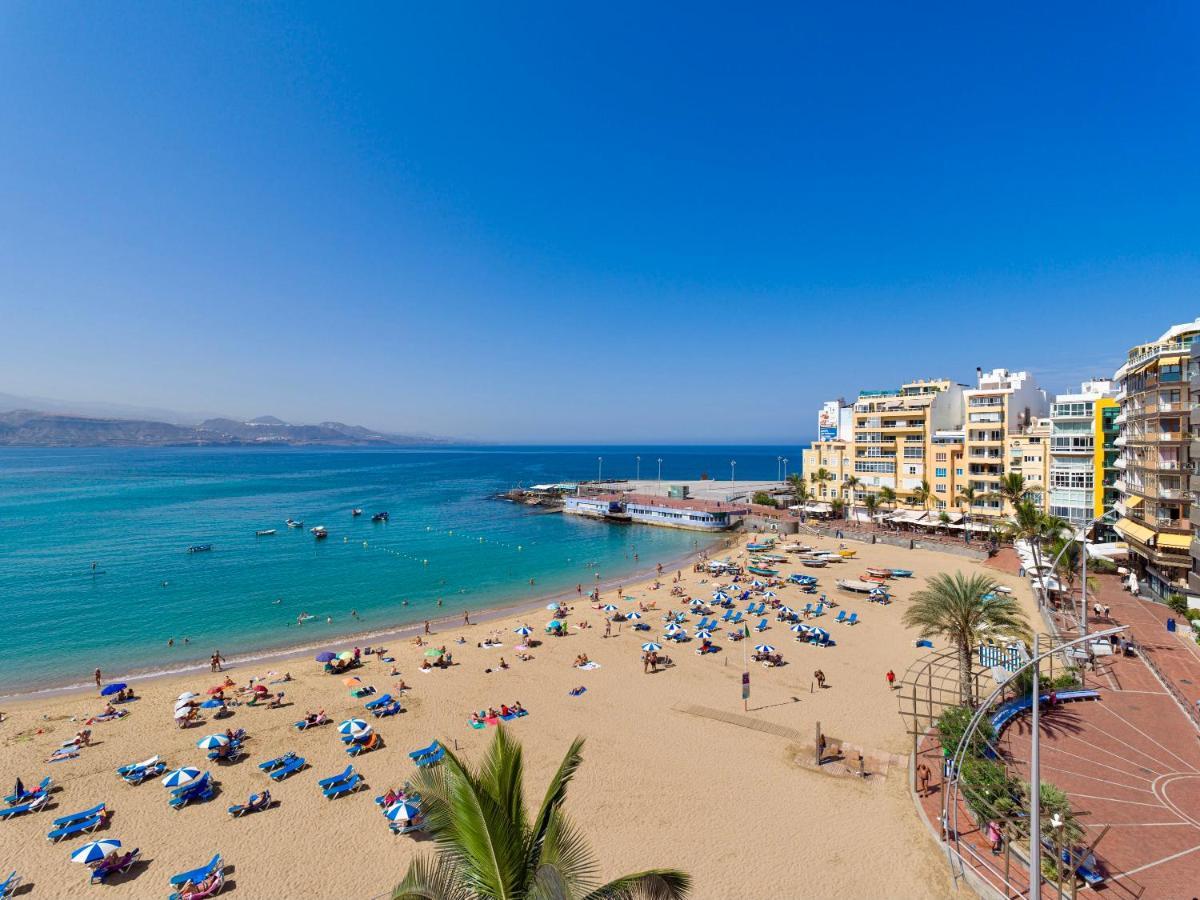 2 Bedrooms & Spectacular Views In Best Part Of Las Canteras Las Palmas de Gran Canaria Eksteriør bilde